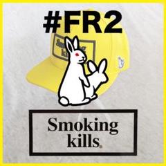 FR2(ファキングラビッツ)　たばこ柄 ニット　激レア FR2(ファキングラビッツ) たばこ柄 ニット 激レア - メルカリ