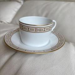 HERMES - HERMES エーゲソレイユ　カップ&amp;ソーサー HERMES (エルメス) ペア カップ&ソーサー Egee Lune エーゲ