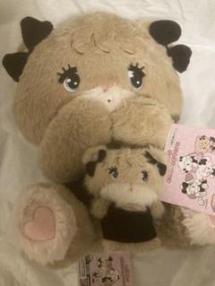 mikko　BLACK RIBBONマスコット　ラテ　BIGぬいぐるみ