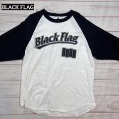 BLACK FLAG ブラックフラッグ ラグラン ロングスリーブ Ｔシャツ