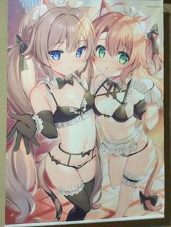 夏月まりな　B2タペストリー　メロンブックス　うりぼうざっか　メイド