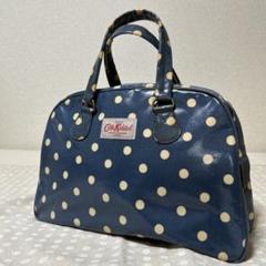cath kidstonボストンバック ドット柄 水色 - メルカリ