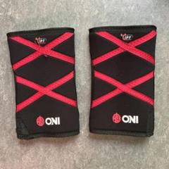 鬼プロ　ニースリーブ　Ｓ級　Ｍサイズ　IPF公認　 ONI S級品】ONI ニースリーブPRO IPF公認 膝サポーター スクワット