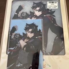GIGO　原神 　リオセスリ　チケットファイル 3 GIGO 原神 リオセスリ オリジナルチケットファイル クレーン