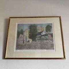 坂本益夫■リトグラフ2点■風景画絵画サクレクール寺院モンマルトルの裏通り 坂本益夫□リトグラフ2点□風景画絵画サクレクール寺院