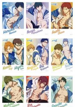 Free! CD Jacket ミニブロマイド　 50枚 Free! CD Jacket Illustration Series ミニブロマイド(全9種