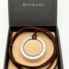 【極美品】BVLGARI キーリング ネックレス SV925 シルバーロゴ刻印