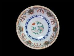古伊万里　金襴手　牡丹に瓔珞紋の図　大鉢　B984AS-CWw 古伊万里 金襴手 牡丹に瓔珞紋の図 大鉢 B984AS-CWw - メルカリ