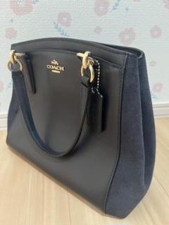 美品✨️コーチ アクセサリーポーチ　ハンドバッグ　ショルダー　スエード 美品】COACH コーチ ショルダーバッグ アクセサリーポーチ