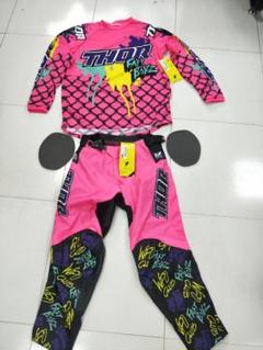 オフロード 上下 モトクロス ジャージセット セット ジャージ パンツ34