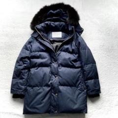 マカフィー　シームレスノーカラー ダウンジャケット ショート丈　黒 マカフィーシームレスノーカラー ダウンジャケット ショート丈黒