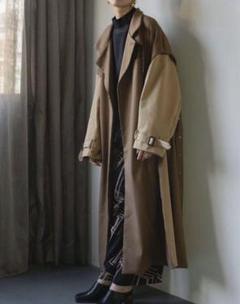 knuth marf クヌースマーフ　3wayトレンチコート 3way denim trench coat/black | KNUTH MARF
