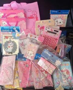 平成レトロ★おしゃれキャット♪マリーちゃん★文具雑貨まとめ売り★11種19点 Disney ☆おしゃれキャット♪マリーちゃん☆文具雑貨まとめ売り