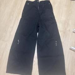 Used Wide Slacks Studs Baggy Blackのサムネイル