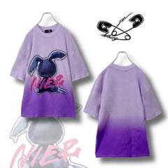 【NieR】 PURPLE グラデーション NIER カットソー