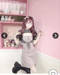 ミシェルマカロン HWモノグラムアンサンブルワンピース HONEYMEW HWモノグラムアンサンブルワンピース - メルカリ