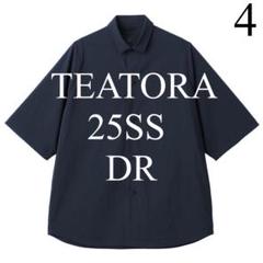 4 黒　TEATORA CARTRIDGE SHIRT S/S　テアトラ 4 紺 TEATORA CARTRIDGE SHIRT S/S DR テアトラ - メルカリ