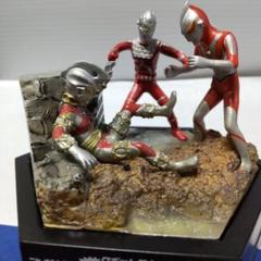 特撮フィギュア ウルトラパノラマファイト 説明書・メンコ付き