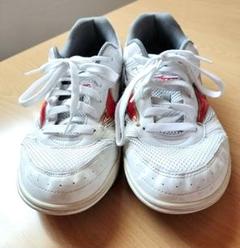 Mizuno スポーツシューズ ホワイト/レッド 26、5