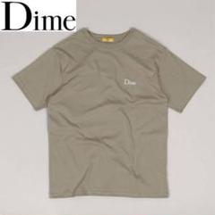 DIME CLASSIC SMALL LOGO T-SHIRTS GRAVEL