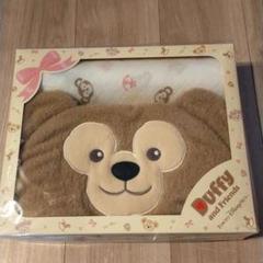 Duffy and friends おくるみ&フード付きタオル Amazon | ダッフィー ギフトセット おくるみ フード付きタオル