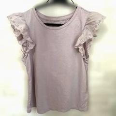 【美品】ギャップ　袖フリルTシャツ　140cm