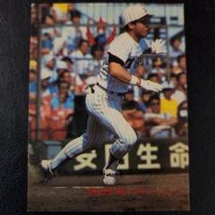 カルビー野球カード 82年 No.575 岡田彰布 (阪神タイガース) カルビー野球カード 82年 No.575 岡田彰布 (阪神タイガース