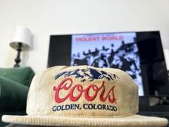 COORS キャップ ビンテージ アメリカ製 ビール クアーズ USA製 帽子 クアーズ キャップ Coors 帽子 アメカジ : アメリカン雑貨の