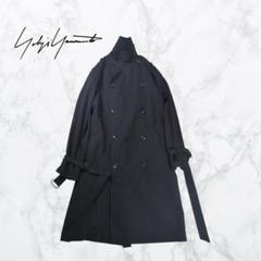 【美品】S'YTE ヨウジヤマモト スタンドカラー ビッグトレンチコート 美品】S'YTE ヨウジヤマモト スタンドカラー ビッグトレンチ