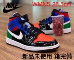 NIKE AIR JORDAN1 パテント MID SE WMNS 28.5
