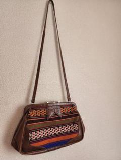 ◇ Maya bag ◇ 手織り手染め グアテマラ バッグ 一点物