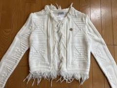 【Lucky21】CHANELシャネルのフリンジデザインカーディガンニット Lucky21様専用】CHANELシャネルのフリンジデザインカーディガン