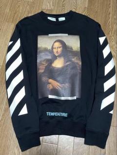 極美品 off white モナリザ トレーナー スウェット L