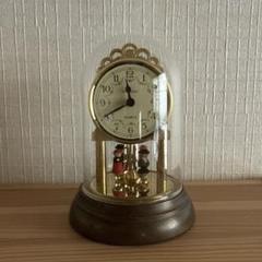 BUCHERER チロリアン人形 ガラスドーム カラクリ時計