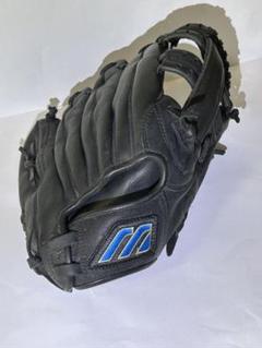 レア✨ミズノ MIZUNO ビューリーグ 軟式野球 グローブ 青ビュー Mマーク グレードごとで様々な歴史や良さがある！ミズノ軟式・硬式