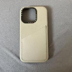 CASETIFY iPhone14pro レザー ケース