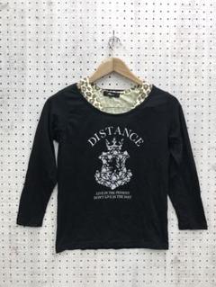 Y2K 平成 ロックギャル　古着 豹柄タンクトップレイヤードデザイントップス