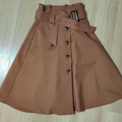 PROPORTION ベルト付きスカート