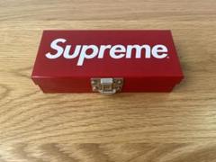 supreme メタルストレージボックス　赤　缶　小サイズ　インテリア　小物収納 ポイント10倍】 メタルストレージボックス supreme 赤