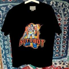 少年の心 ティーシャツ 半袖 メンズ ヴィンテージリプリント L XL 黒