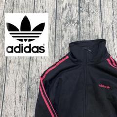 韓国直送】adidas ジャージ ピンク ロゴ - メルカリ