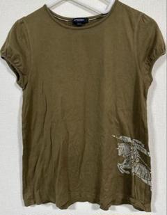 BURBERRY LONDON ホースロゴ　オリーブ　Tシャツ　バーバリー