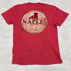 NAPLES プリントTシャツ XLサイズ　メンズ　レディース