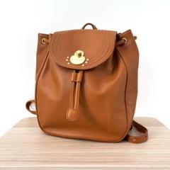【希少・美品✨️】Longchamp CAVALCADEリュック パンプキン