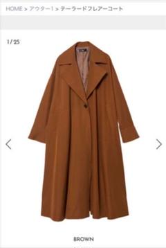週末おねさげ！オズモーシス　ロングバックフレアコート 323777360051.jpg