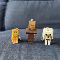 Minecraft マイクラ フィギュアキーチェーン 3種セット