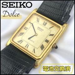 電池交換済】SEIKO Dolce /6020-5460 ヴィンテージ - メルカリ