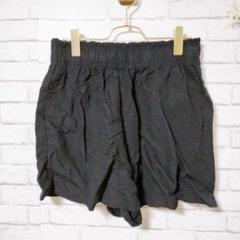 【美品】H&M エイチアンドエム ショートパンツ ゴムウエスト W74 L