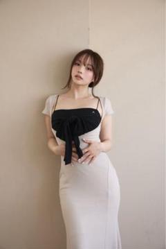 andmary Lady like long dress beige - メルカリ
