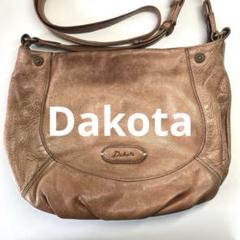 Dakota レザー ショルダーバッグ ブラウン キャメル